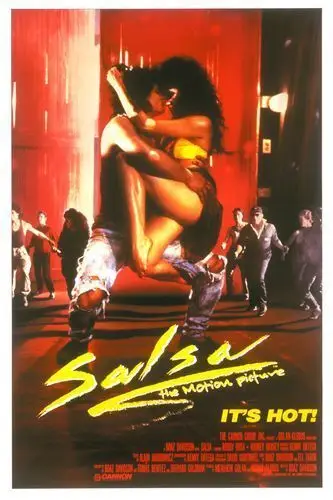 Salsa (1988) Women's Colored T-Shirt - idPoster.com