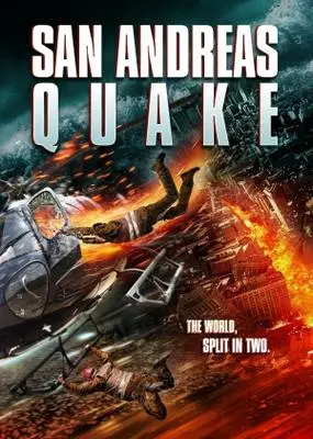 San Andreas Quake (2015) White T-Shirt - idPoster.com