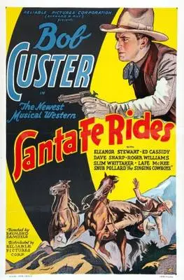 Santa Fe Rides (1937) Men's Colored T-Shirt - idPoster.com