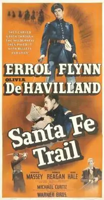 Santa Fe Trail (1940) Men's Colored  Long Sleeve T-Shirt - idPoster.com