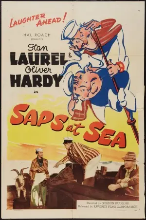 Saps at Sea (1940) Men's Colored T-Shirt - idPoster.com