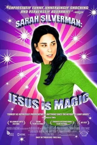 Sarah Silverman: Jesus Is Magic (2005) Drawstring Backpack - idPoster.com