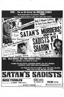Satans Sadists (1969) posters and prints