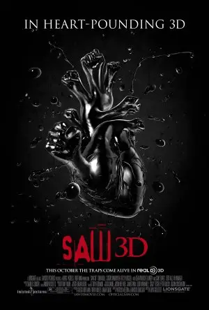 Saw 3D (2010) Drawstring Backpack - idPoster.com