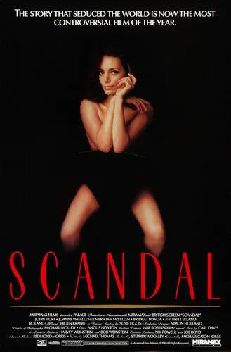 Scandal (1989) Drawstring Backpack - idPoster.com