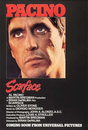 Scarface (1983) White Tank-Top - idPoster.com