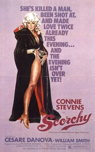 Scorchy (1976) Women's Colored Tank-Top - idPoster.com