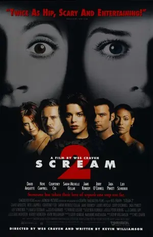 Scream 2 (1997) White T-Shirt - idPoster.com