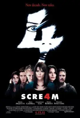 Scream 4 (2011) White T-Shirt - idPoster.com
