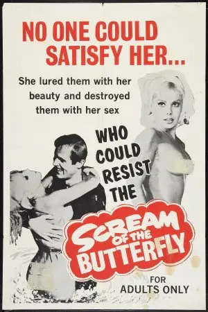 Scream of the Butterfly (1965) Women's Colored Hoodie - idPoster.com