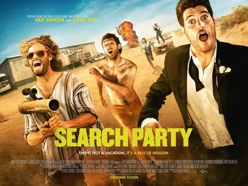 Search Party (2014) White T-Shirt - idPoster.com