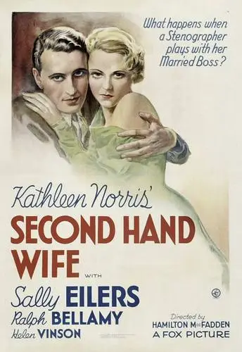 Second Hand Wife (1933) White T-Shirt - idPoster.com