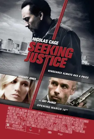 Seeking Justice (2011) White T-Shirt - idPoster.com
