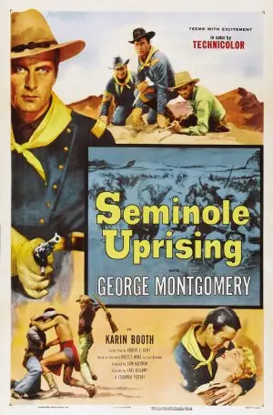 Seminole Uprising (1955) Women's Colored Hoodie - idPoster.com