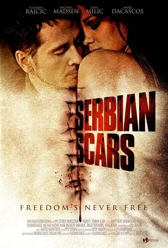 Serbian Scars (2009) Men's Colored  Long Sleeve T-Shirt - idPoster.com