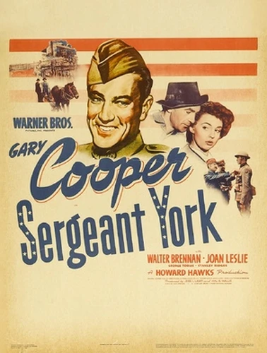 Sergeant York (1941) Drawstring Backpack - idPoster.com