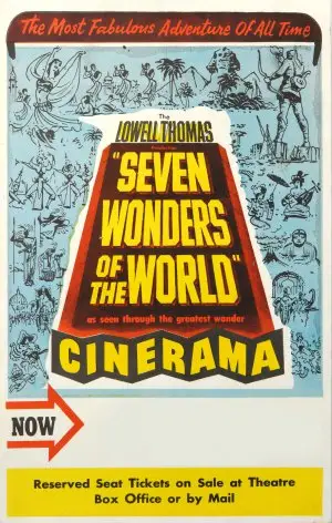 Seven Wonders of the World (1956) Men's Colored T-Shirt - idPoster.com