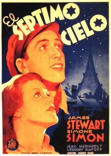 Seventh Heaven (1937) Men's Colored Hoodie - idPoster.com