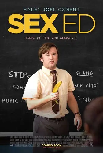 Sex Ed (2014) White Tank-Top - idPoster.com