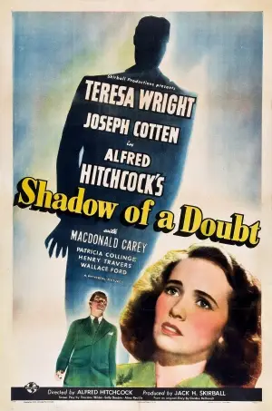 Shadow of a Doubt (1943) Drawstring Backpack - idPoster.com
