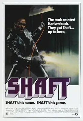 Shaft (1971) Women's Colored T-Shirt - idPoster.com