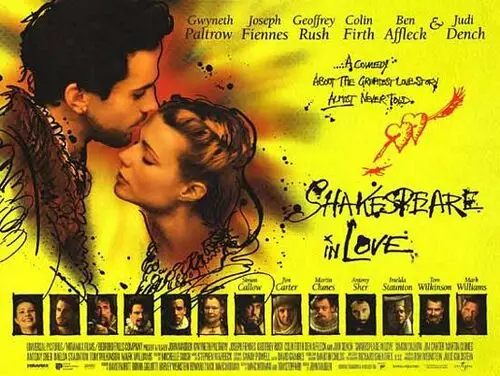 Shakespeare In Love (1998) Men's Colored T-Shirt - idPoster.com