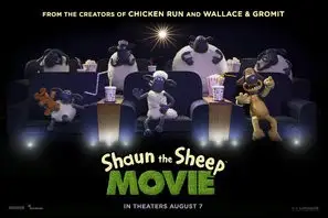Shaun the Sheep (2015) White T-Shirt - idPoster.com