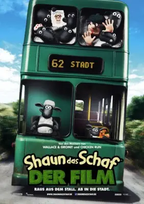 Shaun the Sheep (2015) Men's Colored  Long Sleeve T-Shirt - idPoster.com