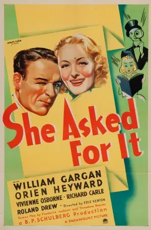 She Asked for It (1937) White Tank-Top - idPoster.com
