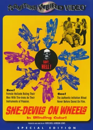 She-Devils on Wheels (1968) White T-Shirt - idPoster.com