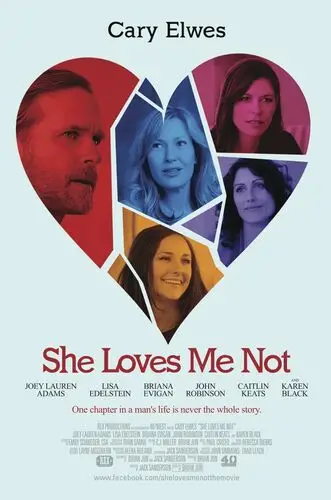 She Loves Me Not (2013) White T-Shirt - idPoster.com