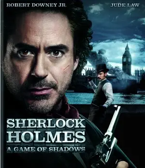 Sherlock Holmes: A Game of Shadows (2011) Men's Colored  Long Sleeve T-Shirt - idPoster.com