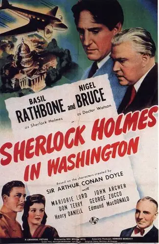 Sherlock Holmes in Washington (1943) Baseball Cap - idPoster.com