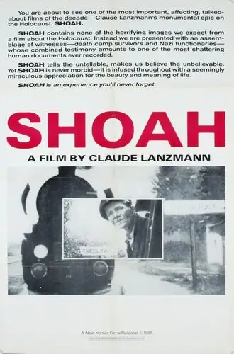 Shoah (1985) Drawstring Backpack - idPoster.com