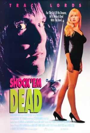 Shock 'Em Dead (1991) Women's Colored  Long Sleeve T-Shirt - idPoster.com