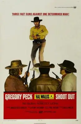 Shoot Out (1971) White T-Shirt - idPoster.com