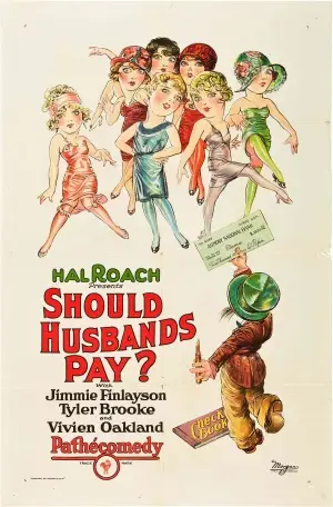 Should Husbands Pay (1926) Baseball Cap - idPoster.com