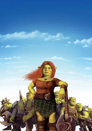 Shrek Forever After (2010) Women's Colored T-Shirt - idPoster.com