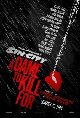 Sin City: A Dame to Kill For (2014) Men's Colored  Long Sleeve T-Shirt - idPoster.com