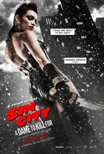 Sin City A Dame to Kill For (2014) White Tank-Top - idPoster.com