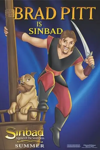 Sinbad: Legend of the Seven Seas (2003) Men's Colored  Long Sleeve T-Shirt - idPoster.com