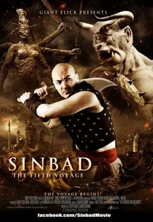Sinbad: The Fifth Voyage (2014) White T-Shirt - idPoster.com