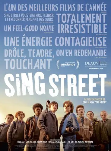 Sing Street (2016) Women's Colored T-Shirt - idPoster.com