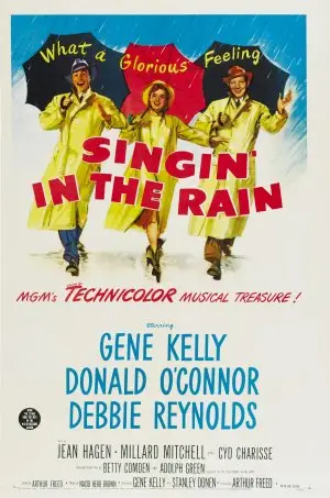 Singin' in the Rain (1952) White T-Shirt - idPoster.com