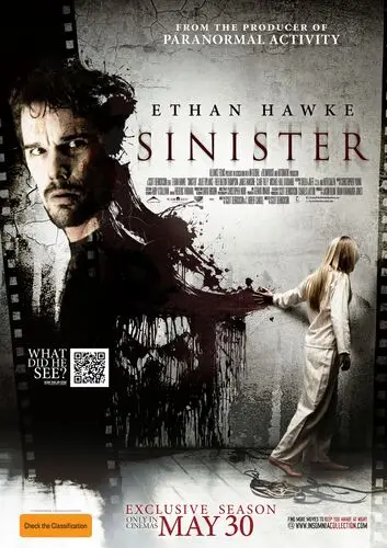 Sinister (2012) Drawstring Backpack - idPoster.com