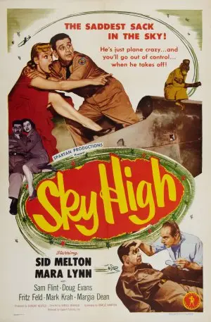 Sky High (1951) Drawstring Backpack - idPoster.com