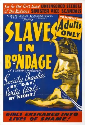 Slaves in Bondage (1937) Women's Colored  Long Sleeve T-Shirt - idPoster.com