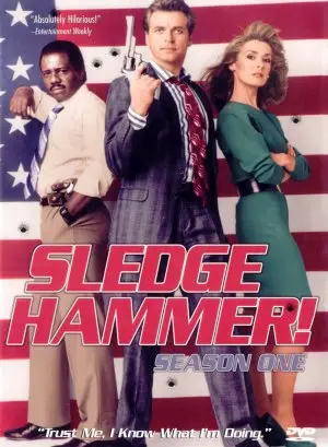 Sledge Hammer! (1986) Men's Colored  Long Sleeve T-Shirt - idPoster.com