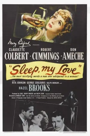 Sleep My Love (1948) Women's Colored Tank-Top - idPoster.com
