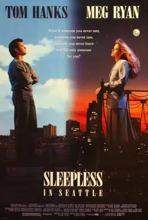 Sleepless In Seattle (1993) Men's Colored  Long Sleeve T-Shirt - idPoster.com